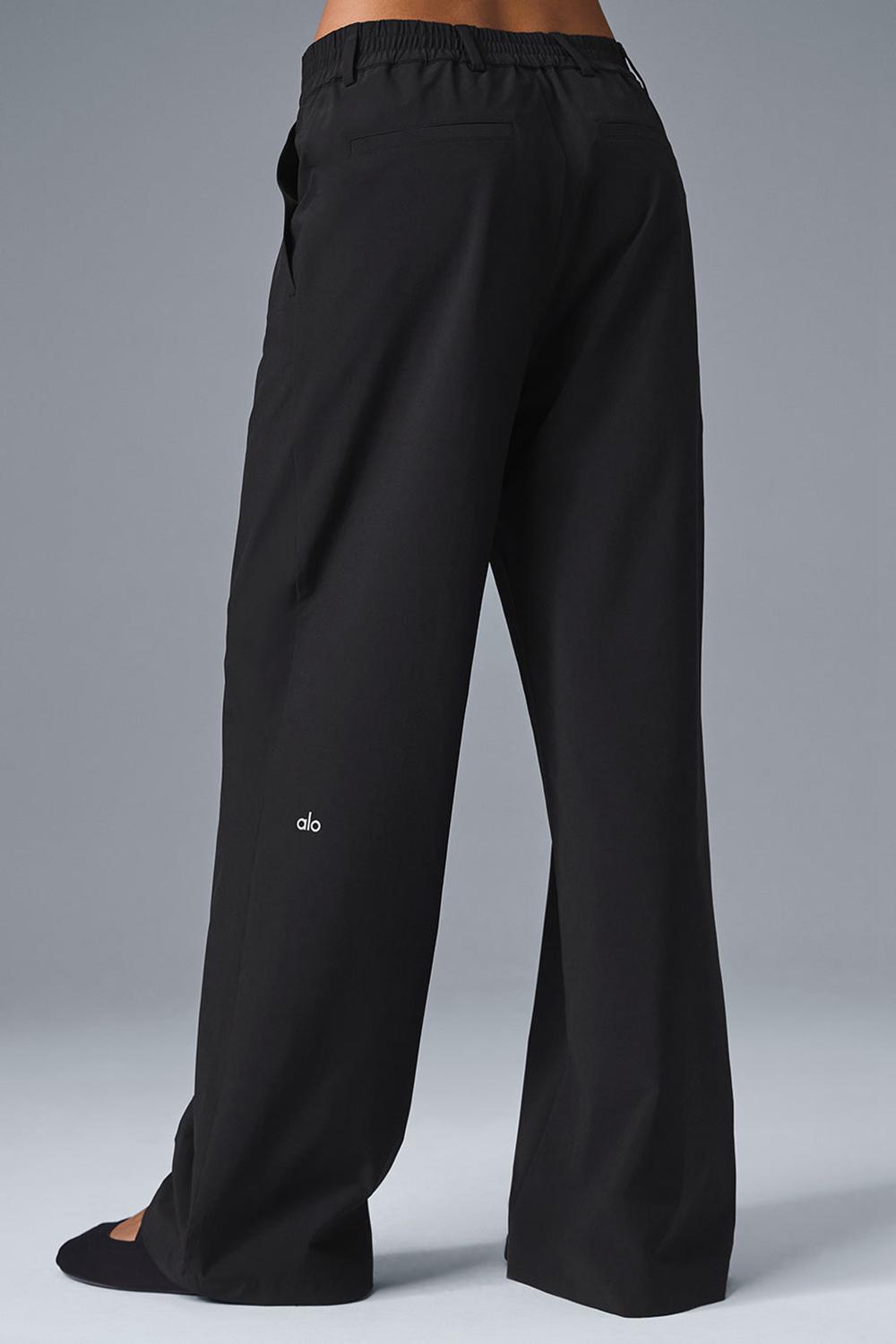 Alo Yoga High-Waist Pursuit (Regular) Naisten Housut Mustat | Suomi  5126-CFETS