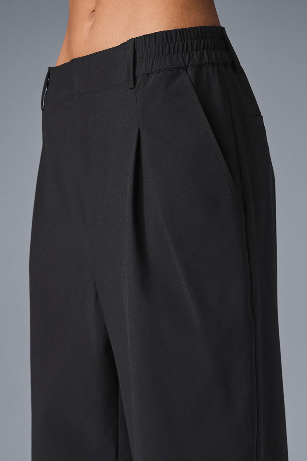 Alo Yoga High-Waist Pursuit (Regular) Naisten Housut Mustat | Suomi  5126-CFETS