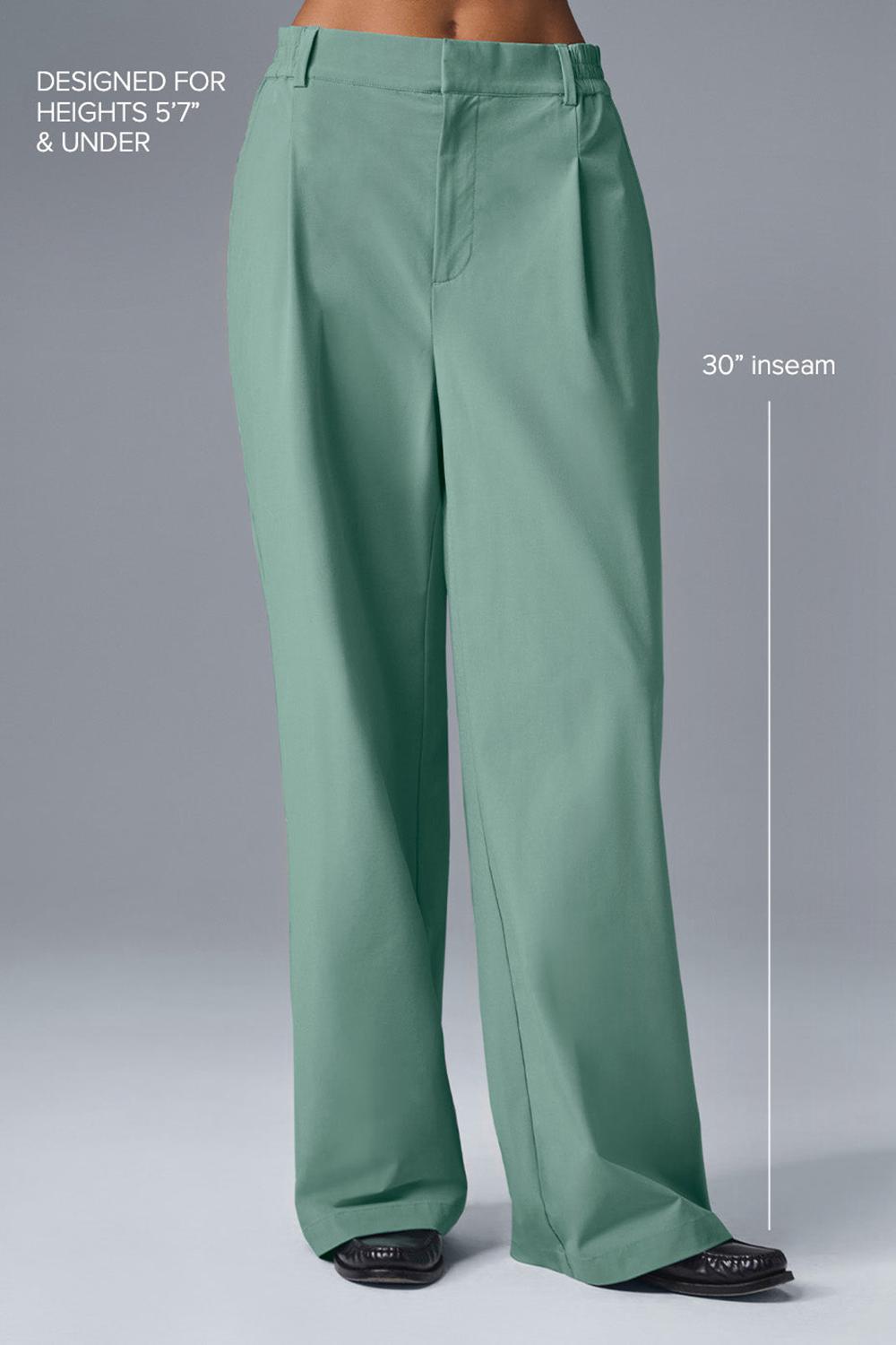 Alo Yoga High-Waist Pursuit (Regular) Naisten Housut Vihreä | Suomi  9256-QPITK