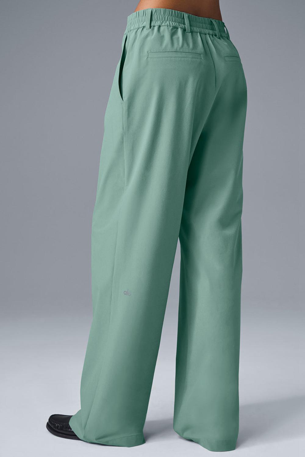 Alo Yoga High-Waist Pursuit (Regular) Naisten Housut Vihreä | Suomi  9256-QPITK