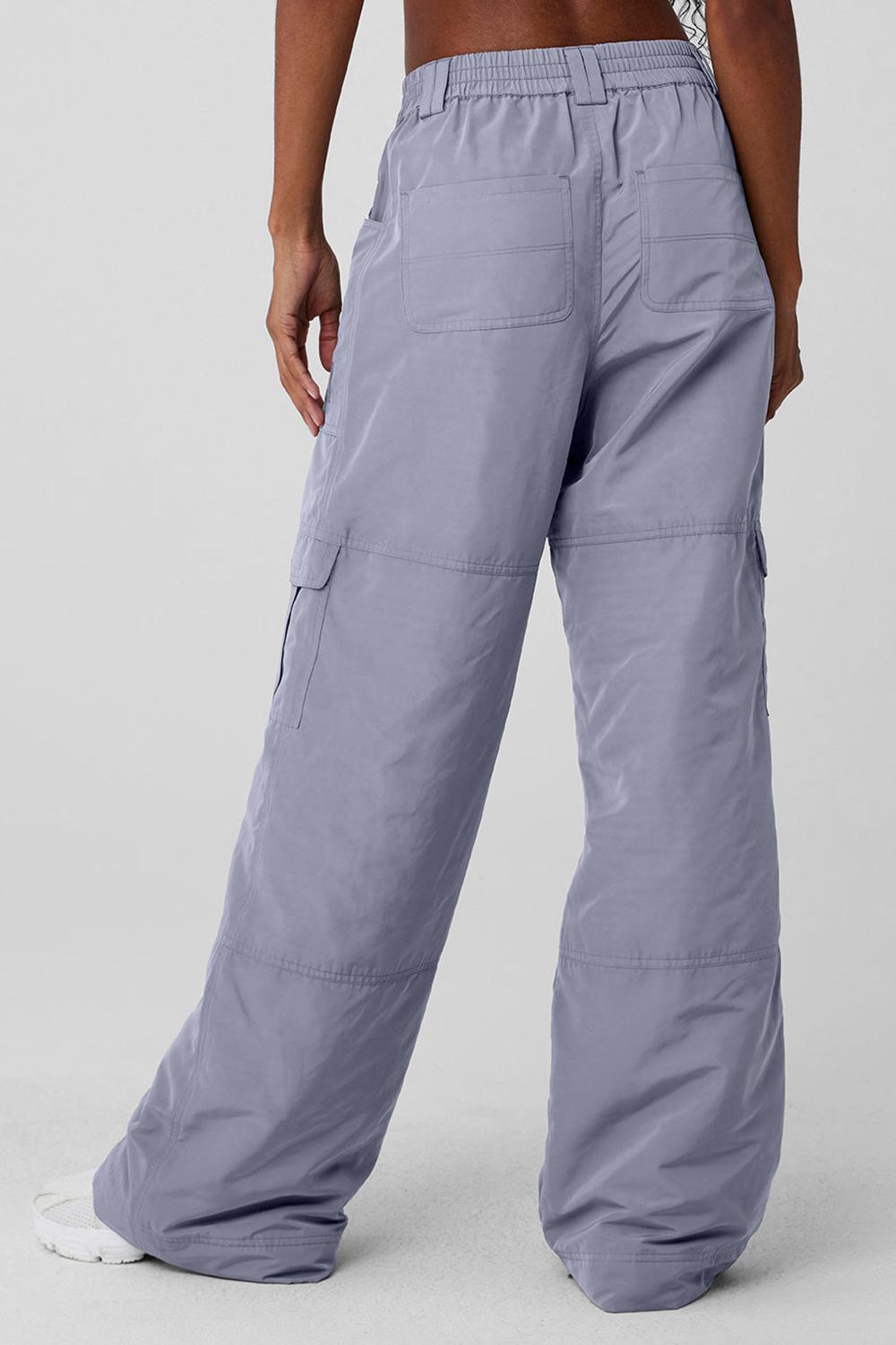 Alo Yoga High-Waist Ski-Moto Naisten Housut Fog | Suomi  7341-DBCZA