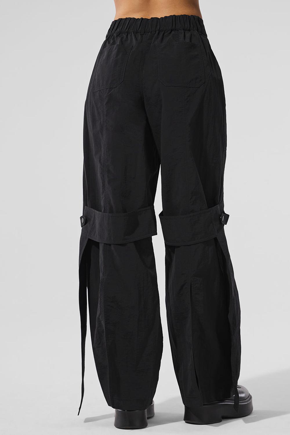 Alo Yoga High-Waist Voyager Naisten Housut Mustat | Suomi  8937-XLBND