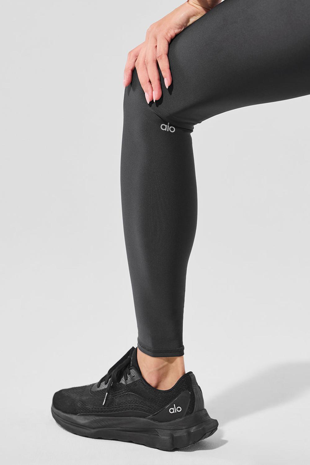 Alo Yoga High Waist Airlifts Naisten Leggings Anthracite | Suomi  4281-FBASY