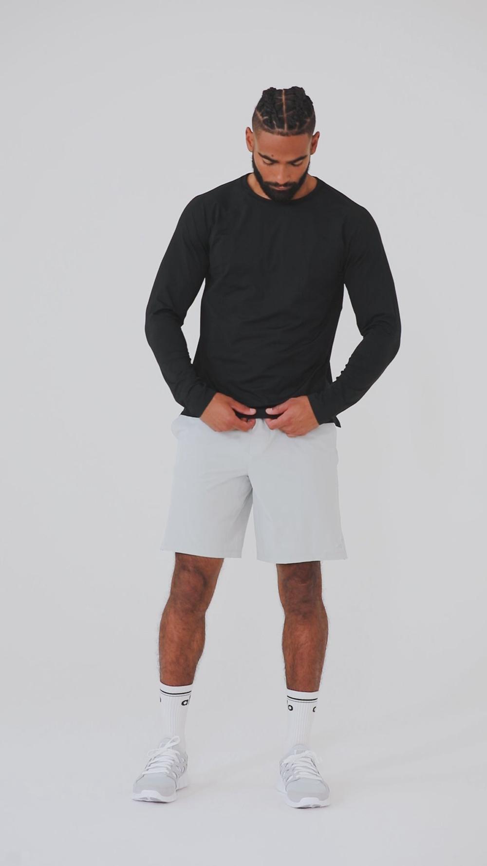 Alo Yoga Idol Long Sleeve Performance Miesten Juoksupaidat Espresso | Suomi  0187-LKXTI