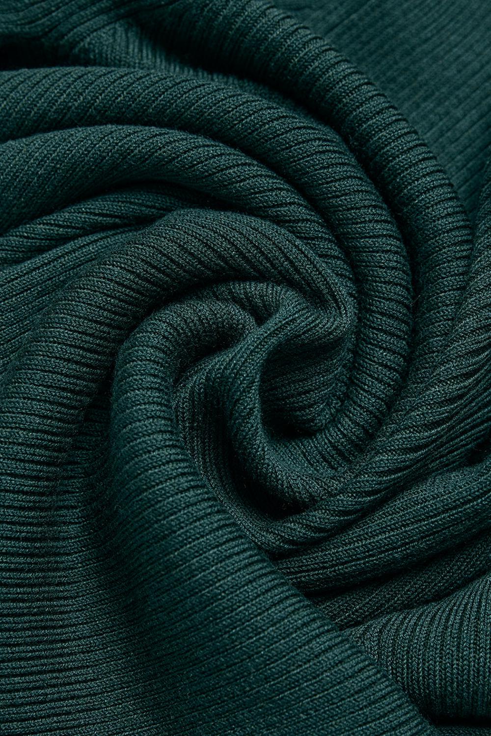 Alo Yoga Knit High-Waist Salana Wide Leg Naisten Housut Vihreä | Suomi  6530-PWIRU