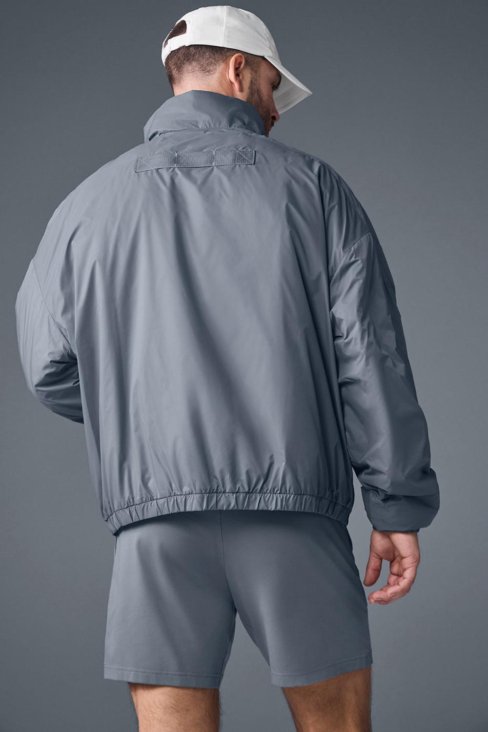 Alo Yoga Latitude Light Weight 1/2 Zip Miesten Takit Harmaat | Suomi  7295-LOBXF