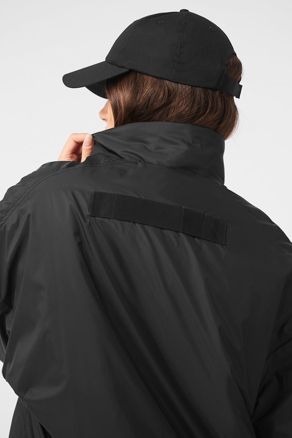 Alo Yoga Latitude Light Weight 1/2 Zip Pullover Naisten Takit Mustat | Suomi  3765-LJDYA