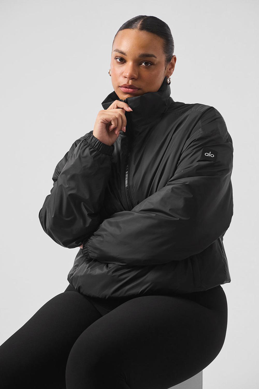 Alo Yoga Latitude Light Weight 1/2 Zip Pullover Naisten Takit Mustat | Suomi  3765-LJDYA