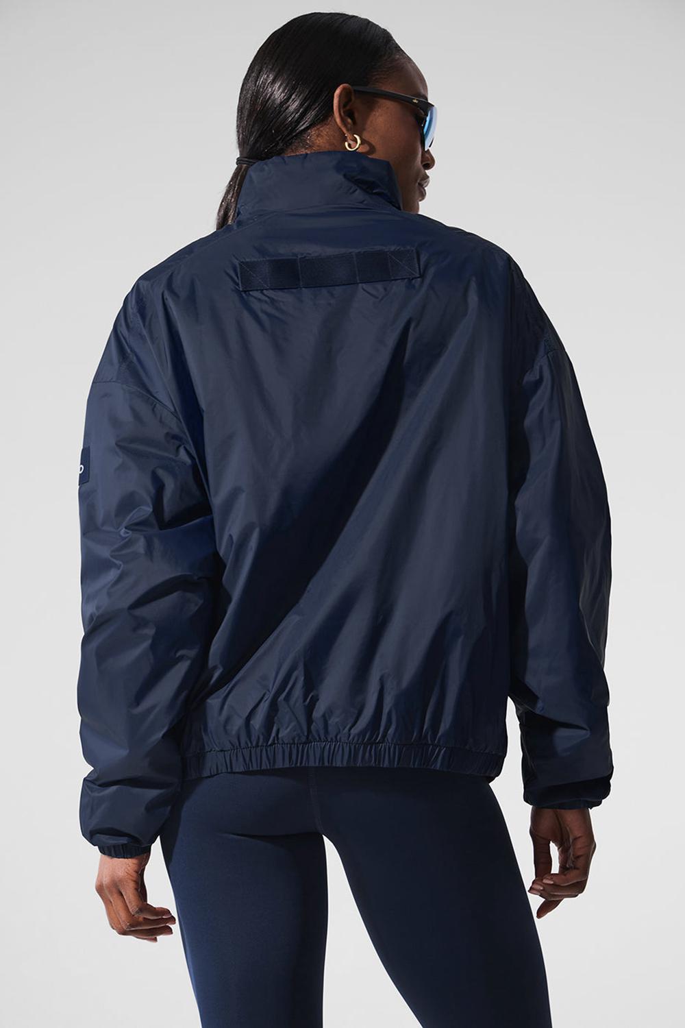 Alo Yoga Latitude Light Weight 1/2 Zip Pullover Naisten Takit Laivastonsininen | Suomi  2708-GYNOD