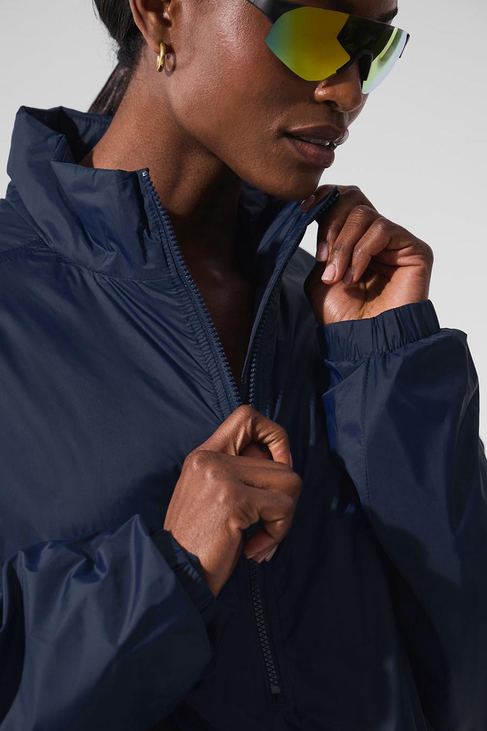 Alo Yoga Latitude Light Weight 1/2 Zip Pullover Naisten Takit Laivastonsininen | Suomi  2708-GYNOD