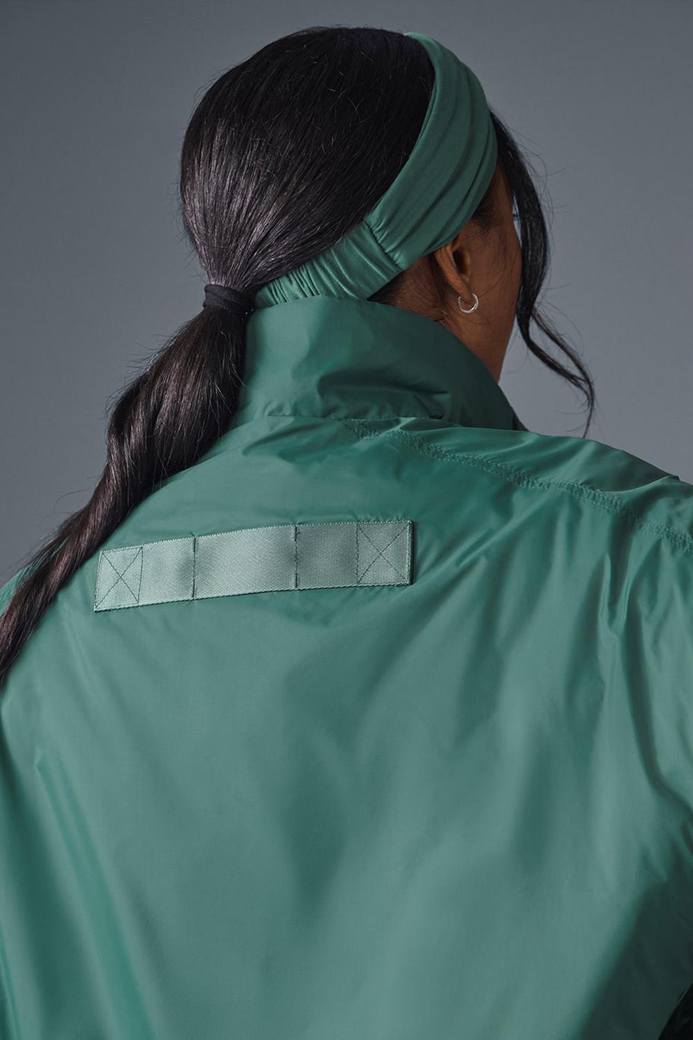Alo Yoga Latitude Light Weight 1/2 Zip Pullover Naisten Takit Winter Ivy | Suomi  1348-AYMZU