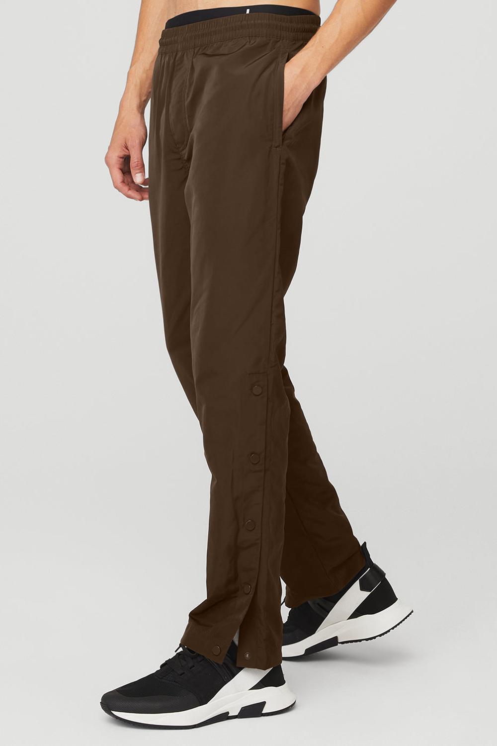 Alo Yoga Legend Snap Miesten Housut Espresso | Suomi  2160-VHGWK