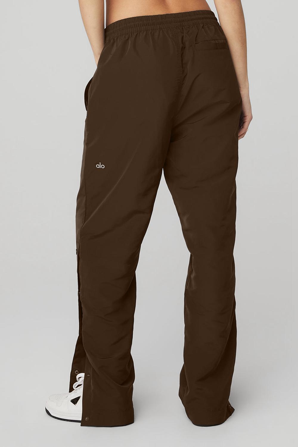 Alo Yoga Legend Snap Naisten Housut Espresso | Suomi  6382-JXFRV