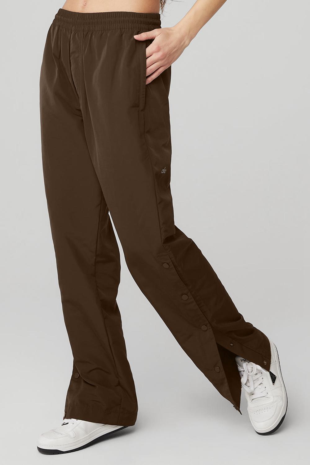 Alo Yoga Legend Snap Naisten Housut Espresso | Suomi  6382-JXFRV