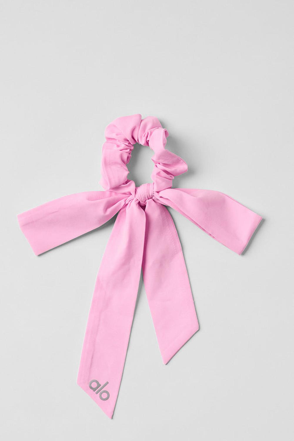 Alo Yoga Love Knots Tie Naisten Scrunchie Pinkki | Suomi  1285-OHLRN