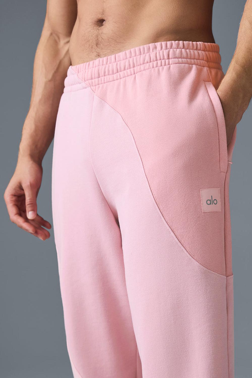 Alo Yoga Make Waves Miesten Collegehousut Pinkki | Suomi  8376-MZKBE