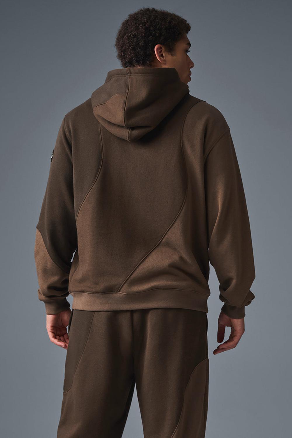 Alo Yoga Make Waves Miesten Huppari Espresso Tonal | Suomi  9201-ORIMW