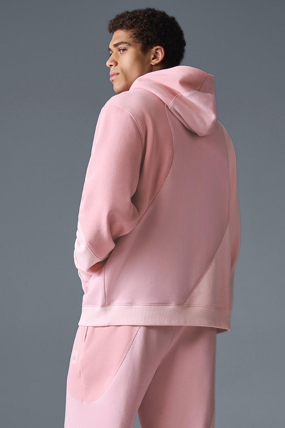Alo Yoga Make Waves Miesten Huppari Pinkki | Suomi  3205-DFTAG