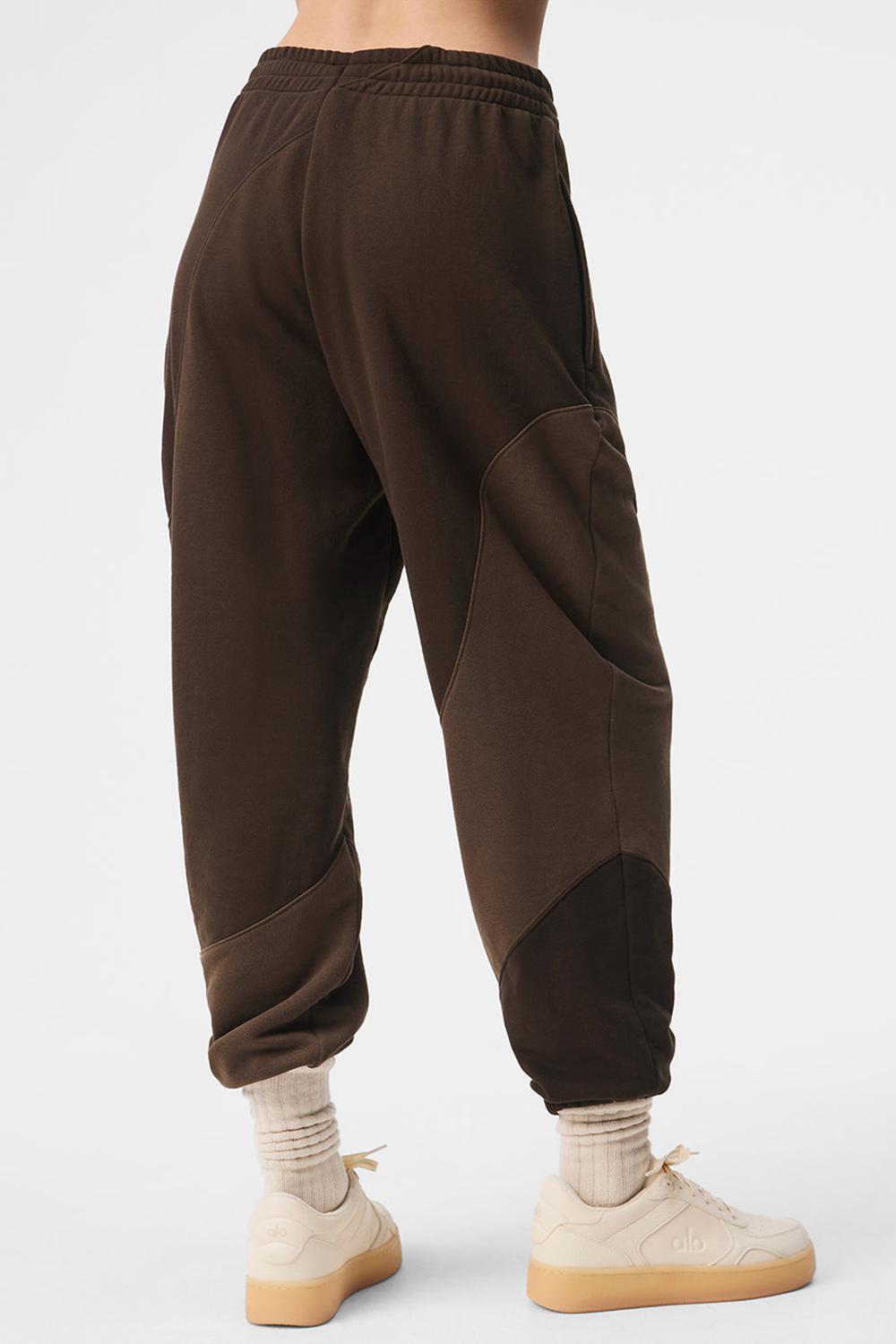 Alo Yoga Make Waves Naisten Collegehousut Espresso Tonal | Suomi  5308-BXGPL