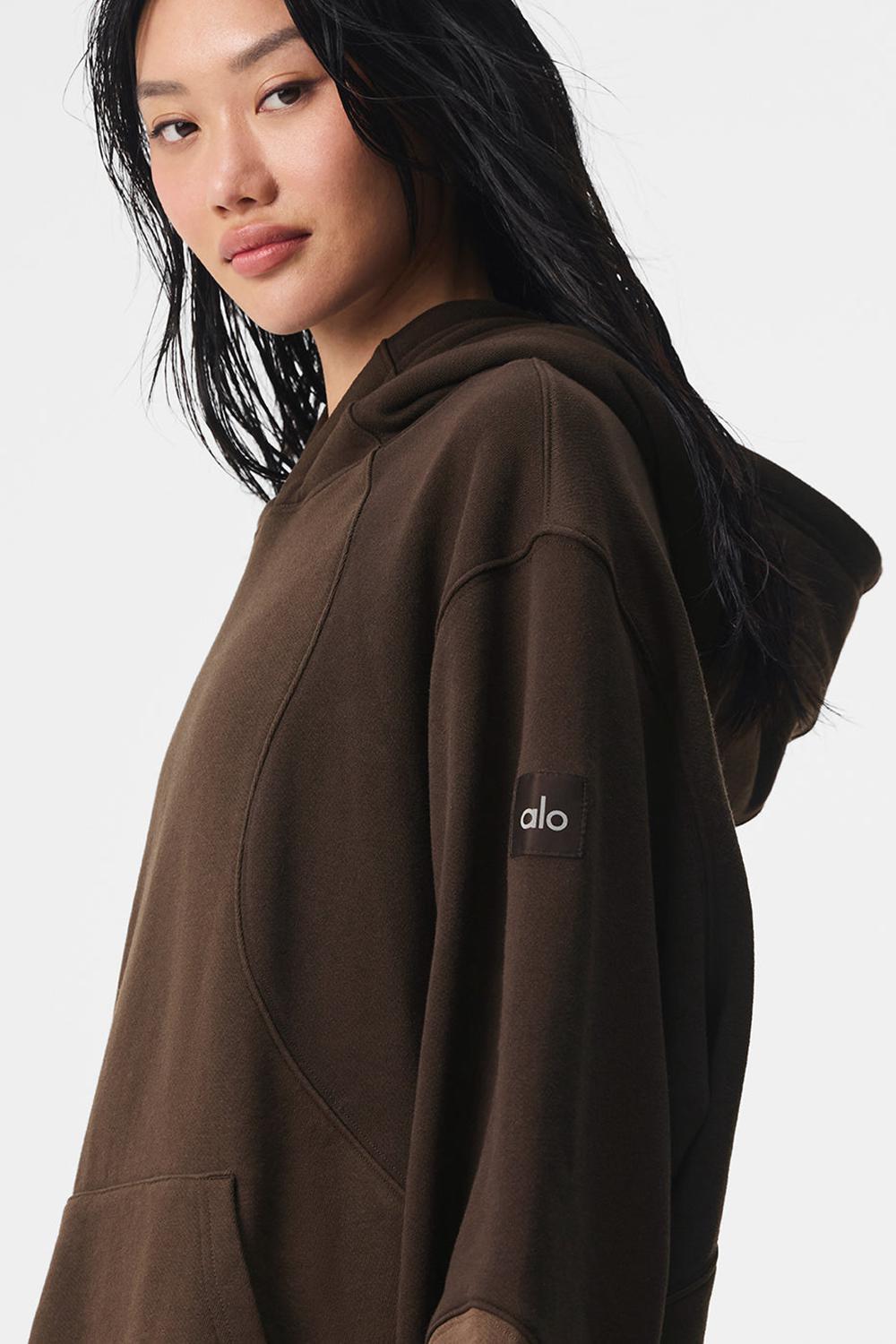 Alo Yoga Make Waves Naisten Huppari Espresso Tonal | Suomi  2781-DUTBF