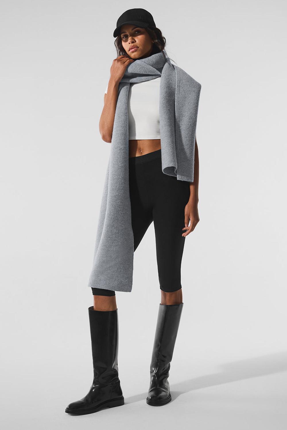 Alo Yoga Merino Wool Oversized Miesten Huivi Harmaat | Suomi  5892-SFCEW
