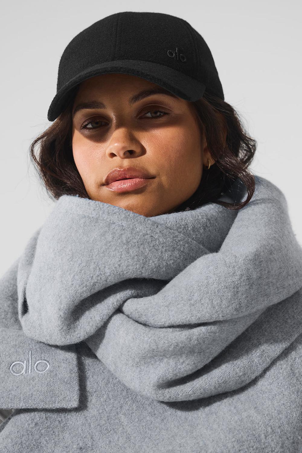 Alo Yoga Merino Wool Oversized Miesten Huivi Harmaat | Suomi  5892-SFCEW