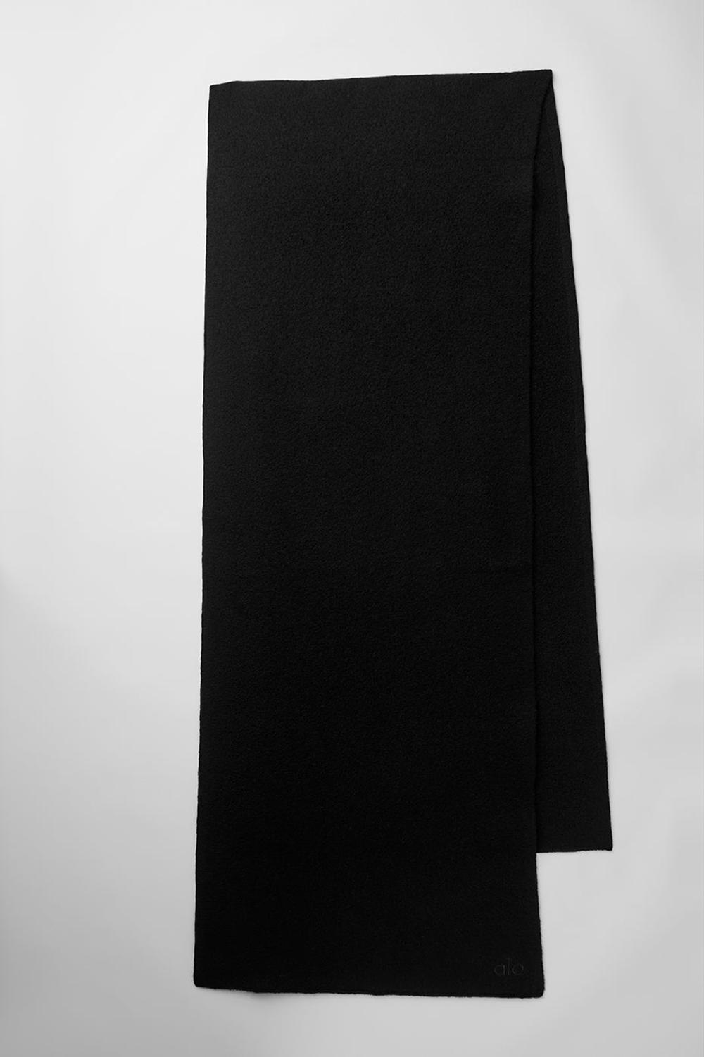 Alo Yoga Merino Wool Oversized Naisten Huivi Mustat | Suomi  0435-SRKXB