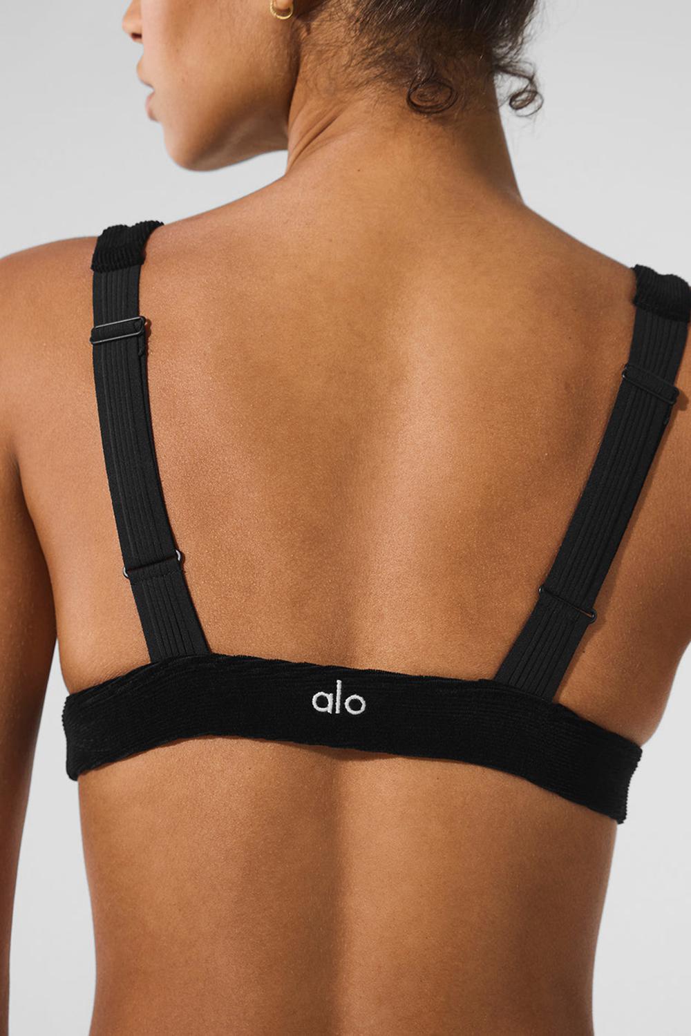 Alo Yoga Micro Corduroy Dreamer Naisten Urheiluliivi Mustat | Suomi  0519-LKFPA