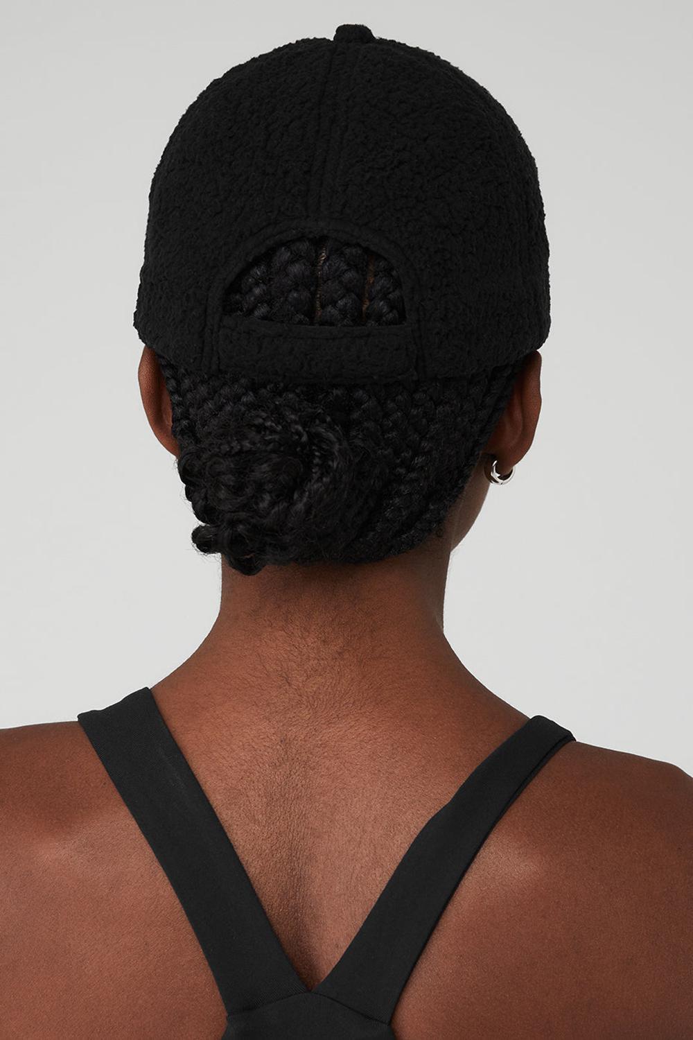 Alo Yoga Micro Sherpa Off-Duty Naisten Lippis Mustat | Suomi  5728-USQAC