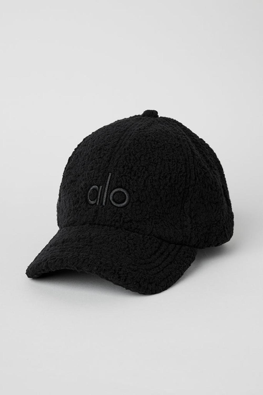 Alo Yoga Micro Sherpa Off-Duty Naisten Lippis Mustat | Suomi  5728-USQAC