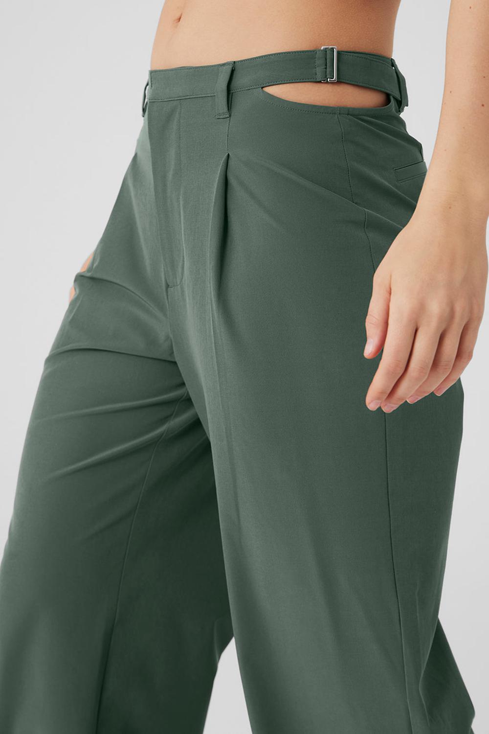 Alo Yoga Mid-Rise Showdown Naisten Housut Tumman | Suomi  8651-YJXOW