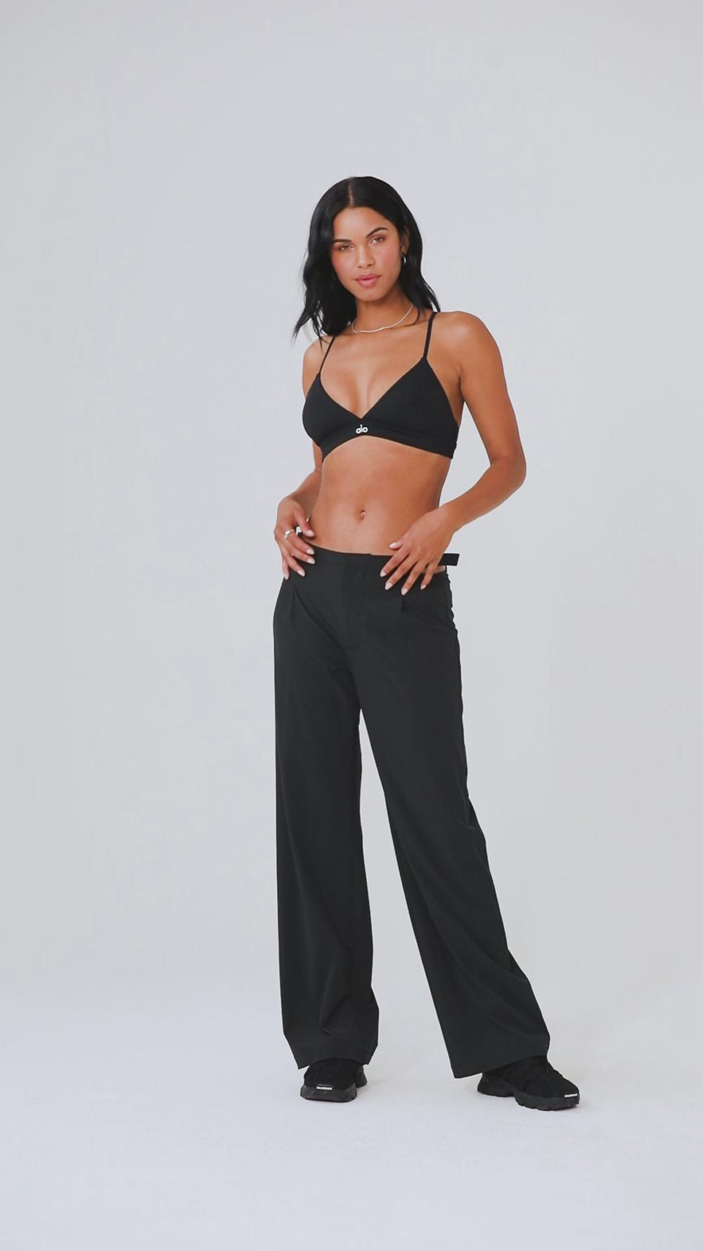 Alo Yoga Mid-Rise Showdown Naisten Housut Tumman | Suomi  8651-YJXOW
