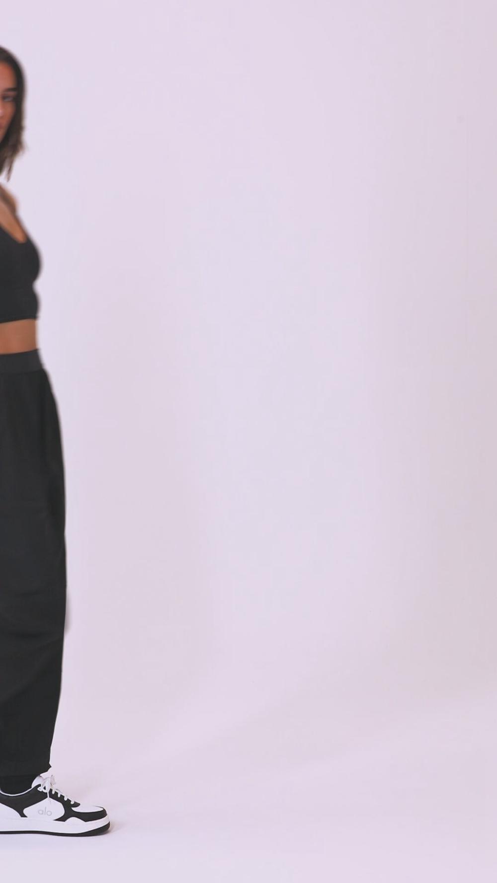 Alo Yoga Mixed Media Reinvention Naisten Jogger Housut Limestone | Suomi  8739-GQRVW