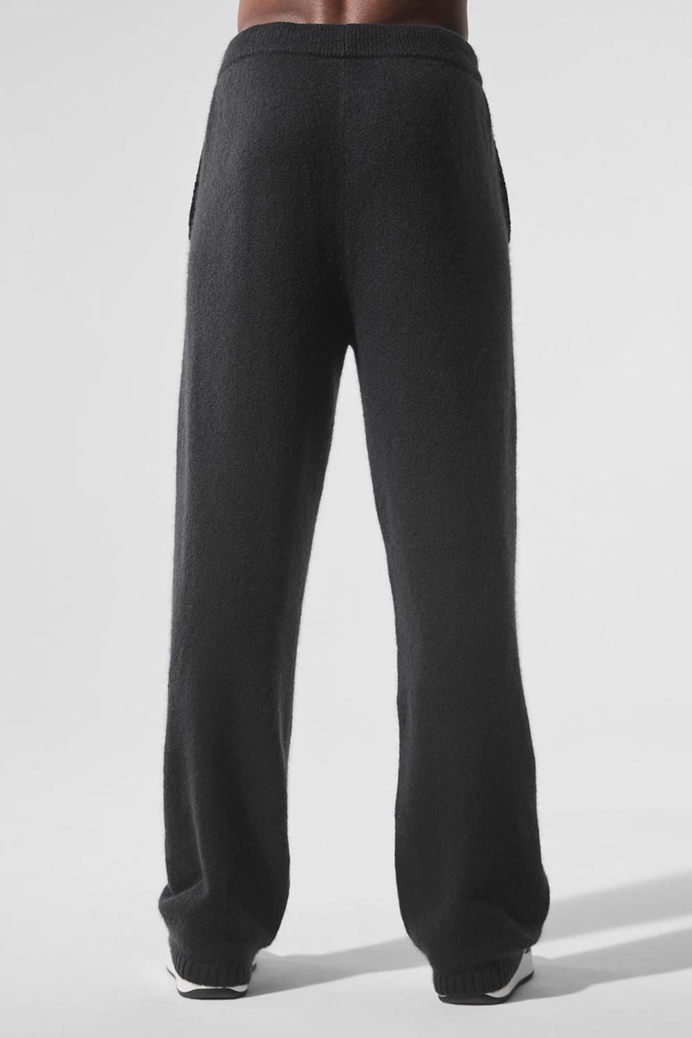 Alo Yoga New Class Cashmere Miesten Collegehousut Mustat | Suomi  4623-OBAIQ
