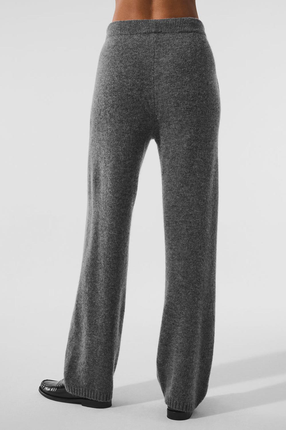 Alo Yoga New Class Cashmere Naisten Collegehousut Platina Harmaat | Suomi  0217-QDGKH