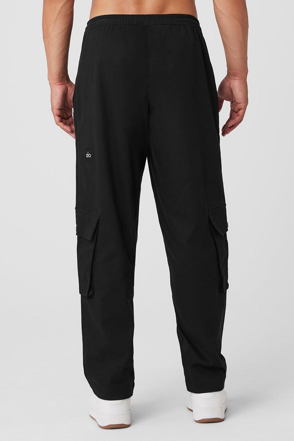 Alo Yoga Northstar Cargo Miesten Housut Mustat | Suomi  5190-GIYCL