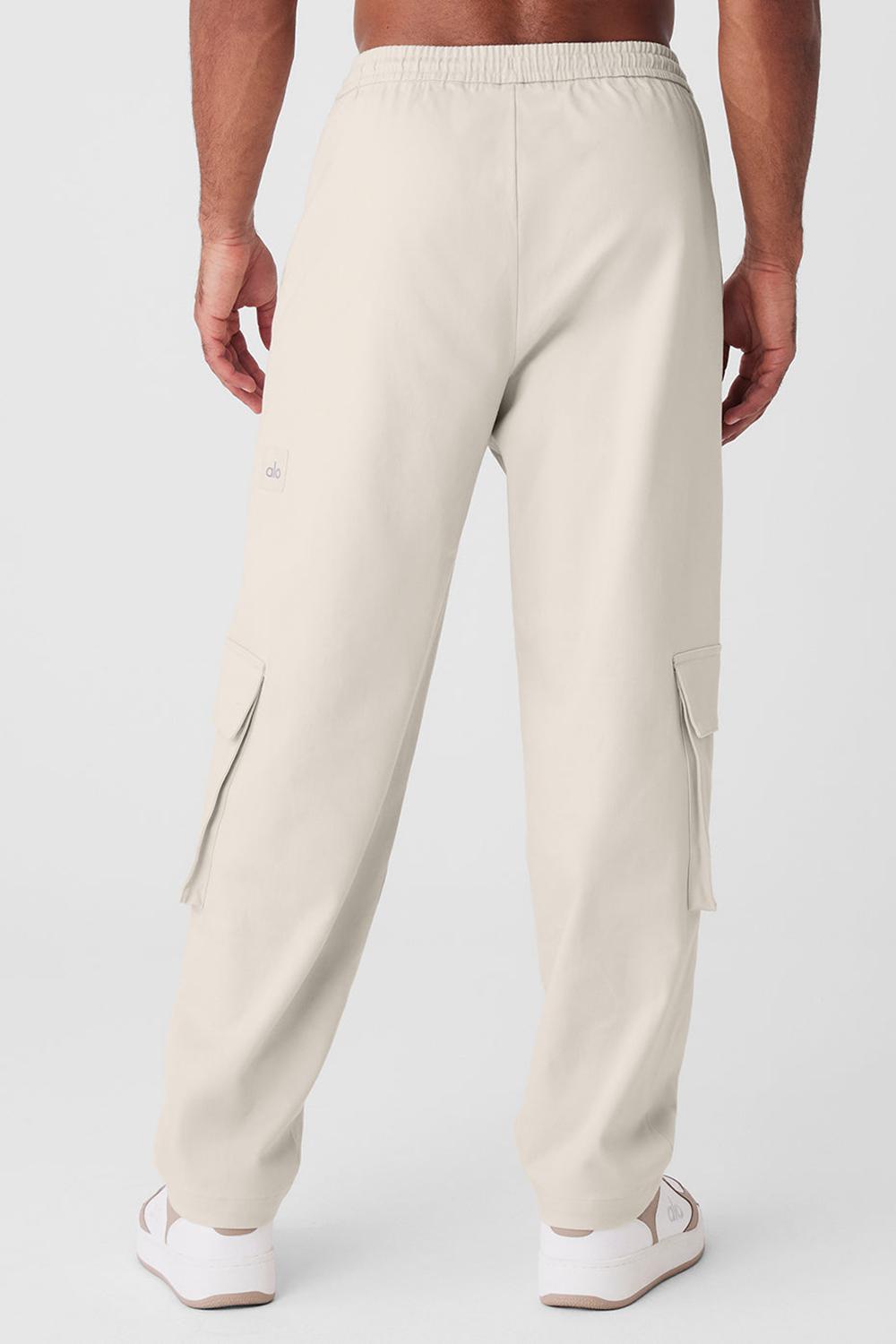 Alo Yoga Northstar Cargo Miesten Housut Bone | Suomi  7521-IGWOU