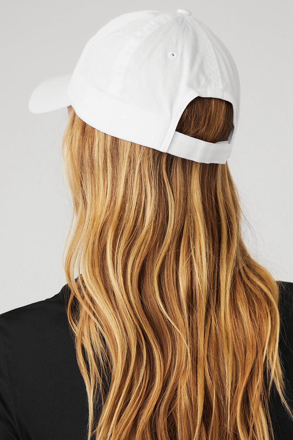 Alo Yoga Off-Duty Miesten Lippis Valkoinen Valkoinen | Suomi  3027-FGWLY
