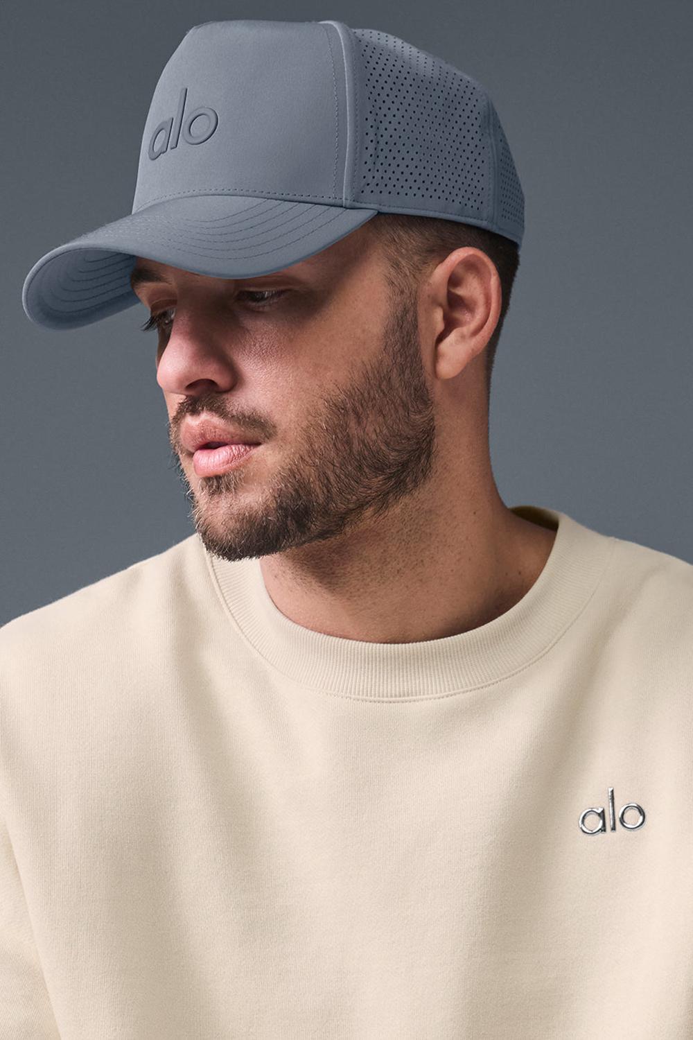 Alo Yoga Performance District Naisten Trucker Lippis Harmaat | Suomi  0245-FNSCB