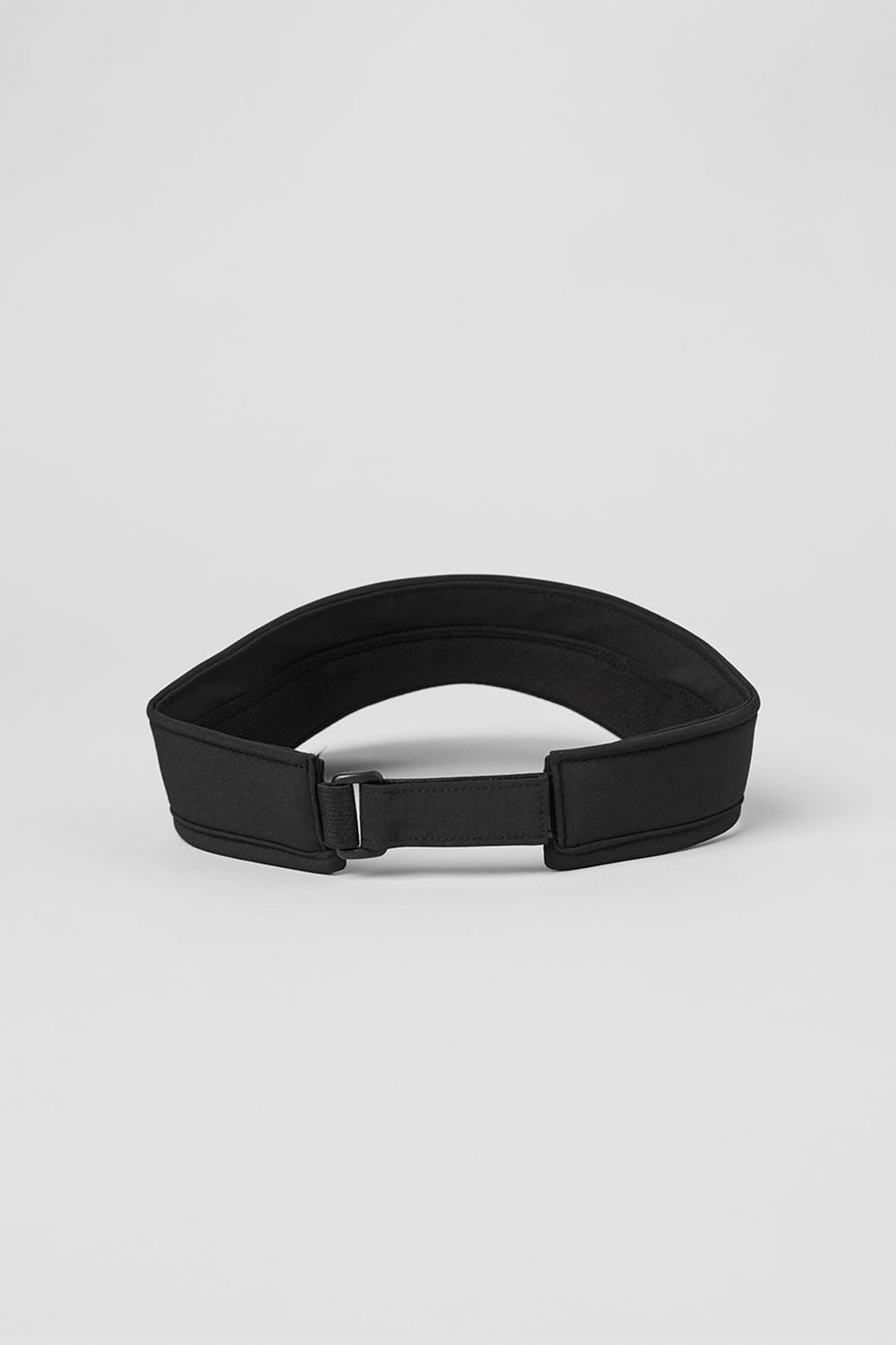 Alo Yoga Performance Eclipse Miesten Visor Mustat | Suomi  7254-ZIMTU