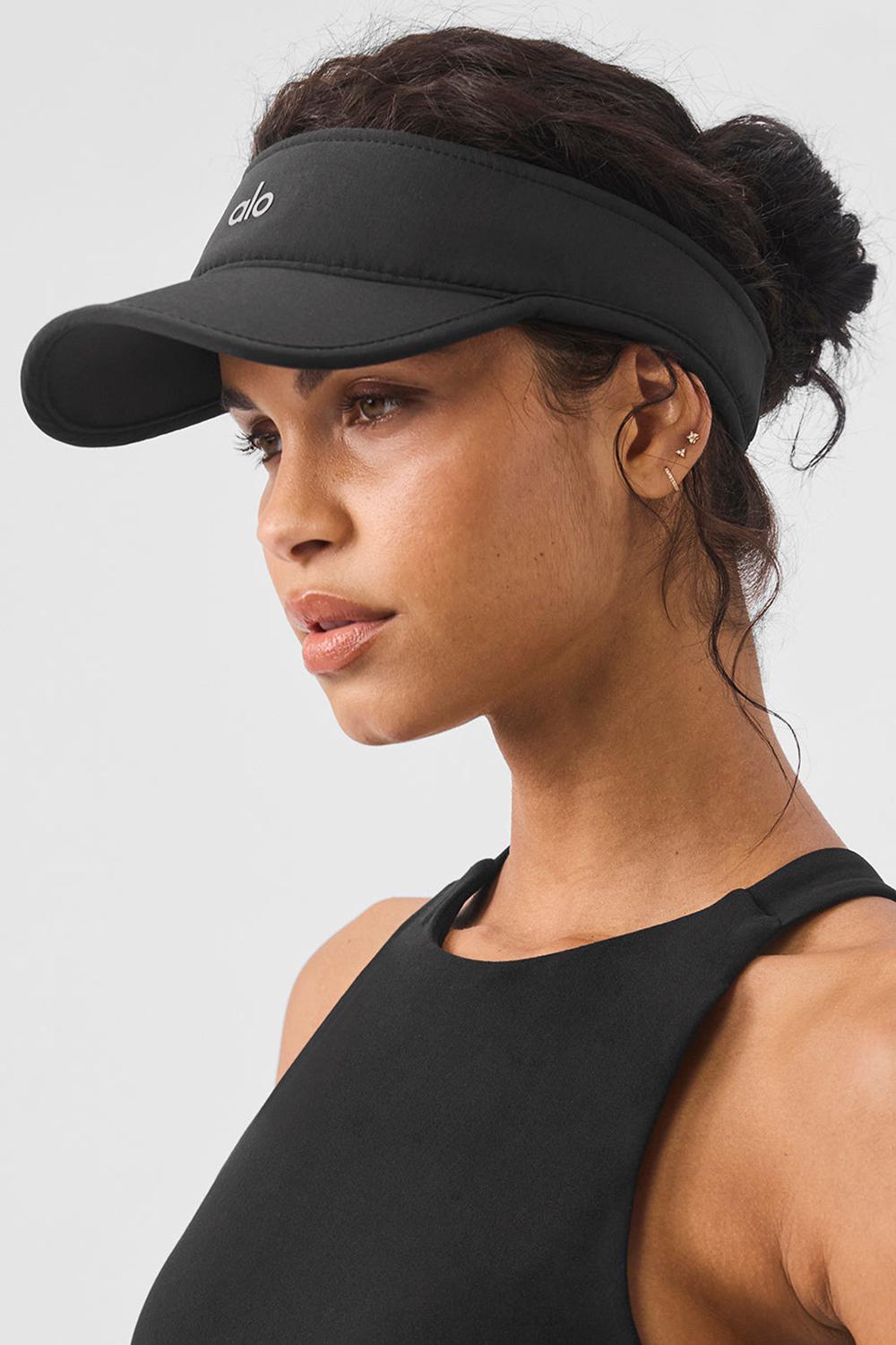 Alo Yoga Performance Eclipse Naisten Visor Mustat | Suomi  2089-NQRBT