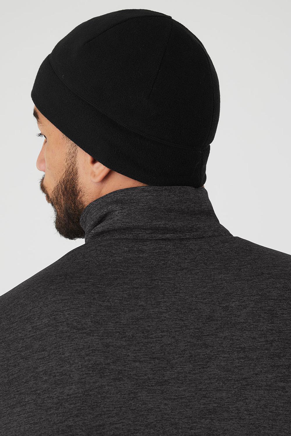 Alo Yoga Performance Fleece Miesten Pipo Mustat | Suomi  2175-PABWF