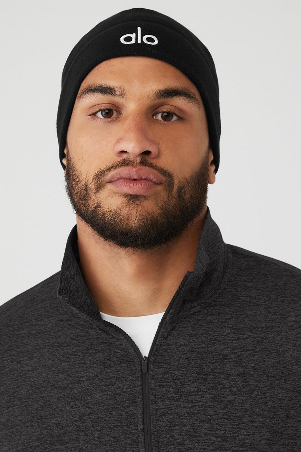Alo Yoga Performance Fleece Naisten Pipo Mustat | Suomi  2843-QKLYV
