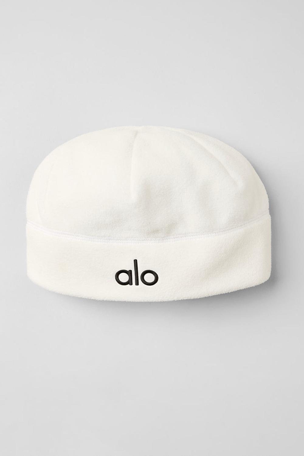 Alo Yoga Performance Fleece Naisten Pipo Ivory | Suomi  5908-KOFJH