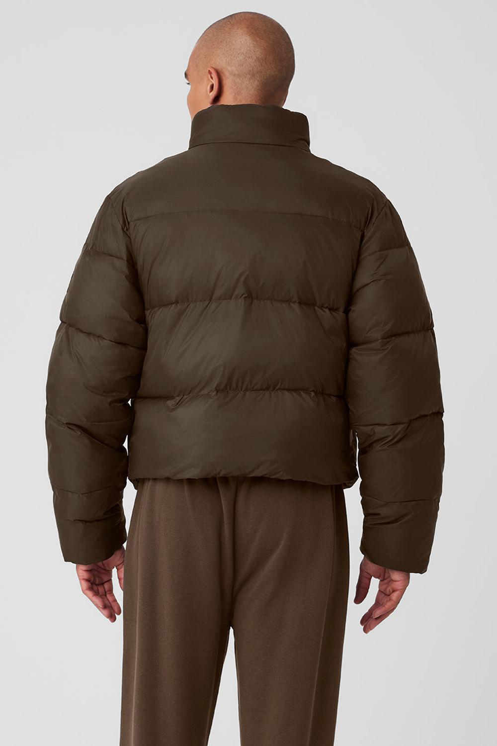 Alo Yoga Platinum Miesten Puffer Takki Espresso | Suomi  7024-IRLQH