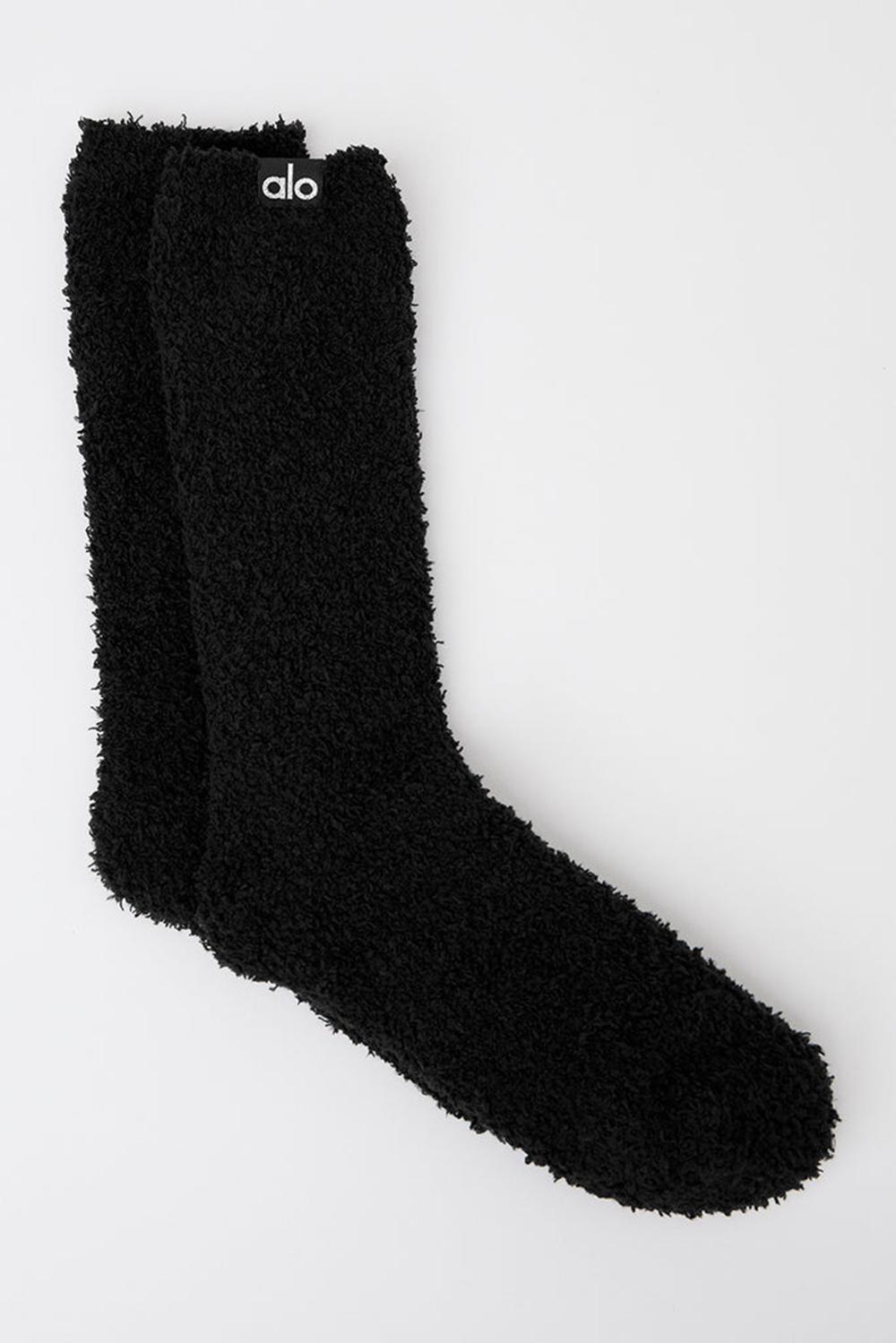 Alo Yoga Plush Lush Naisten Sukat Mustat | Suomi  0467-YEPOF