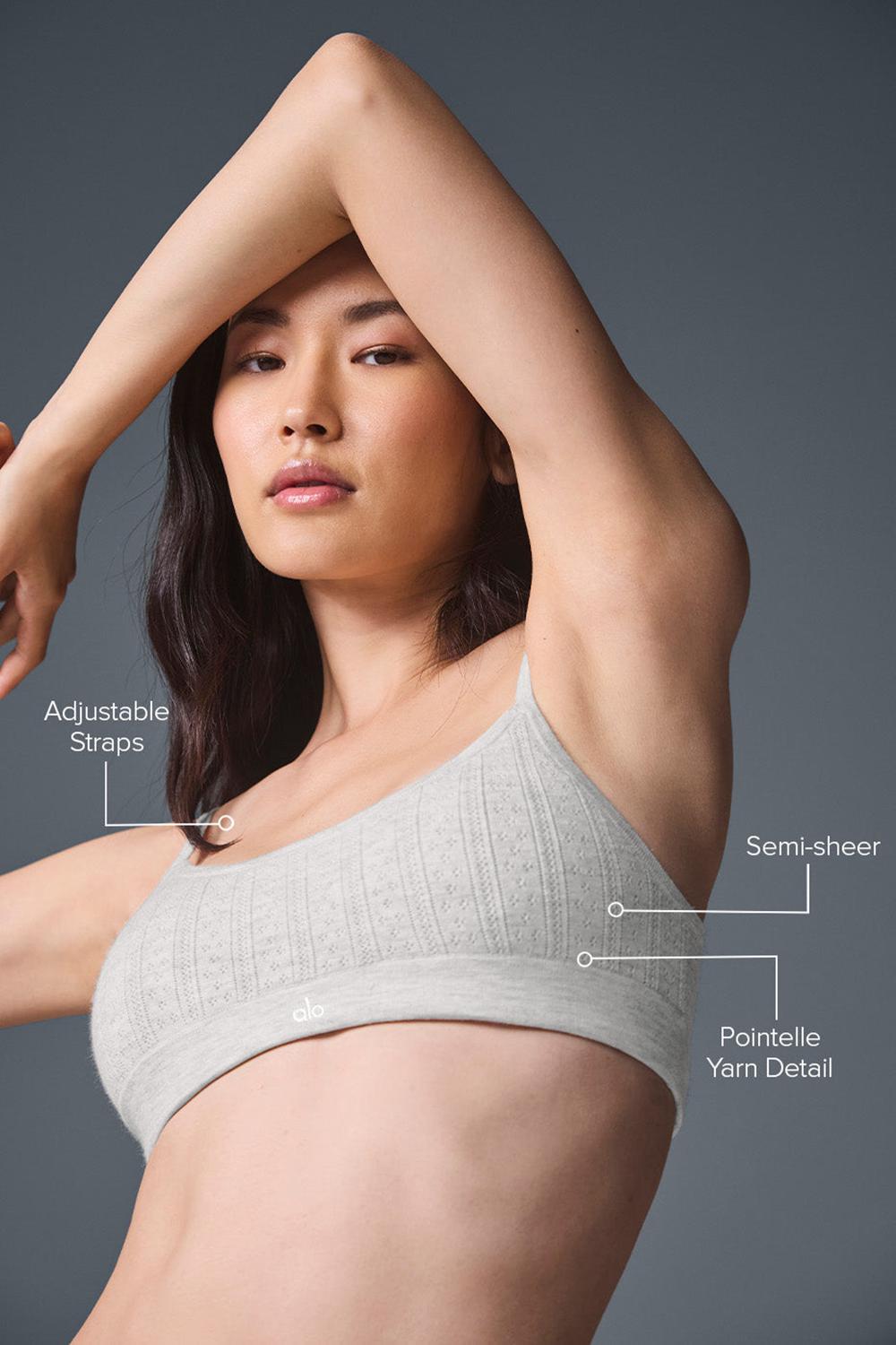 Alo Yoga Pointelle Sweater Be Mine Naisten Urheiluliivi Vaaleanharmaat | Suomi  2734-WVXZL