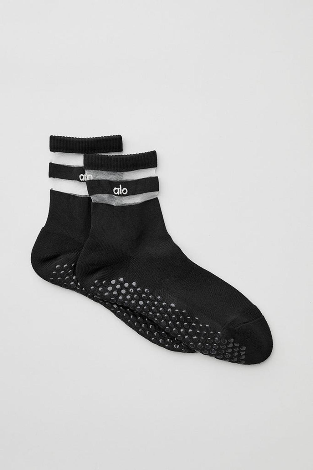 Alo Yoga Pulse Grip Naisten Sukat Mustat | Suomi  0761-RDCZM