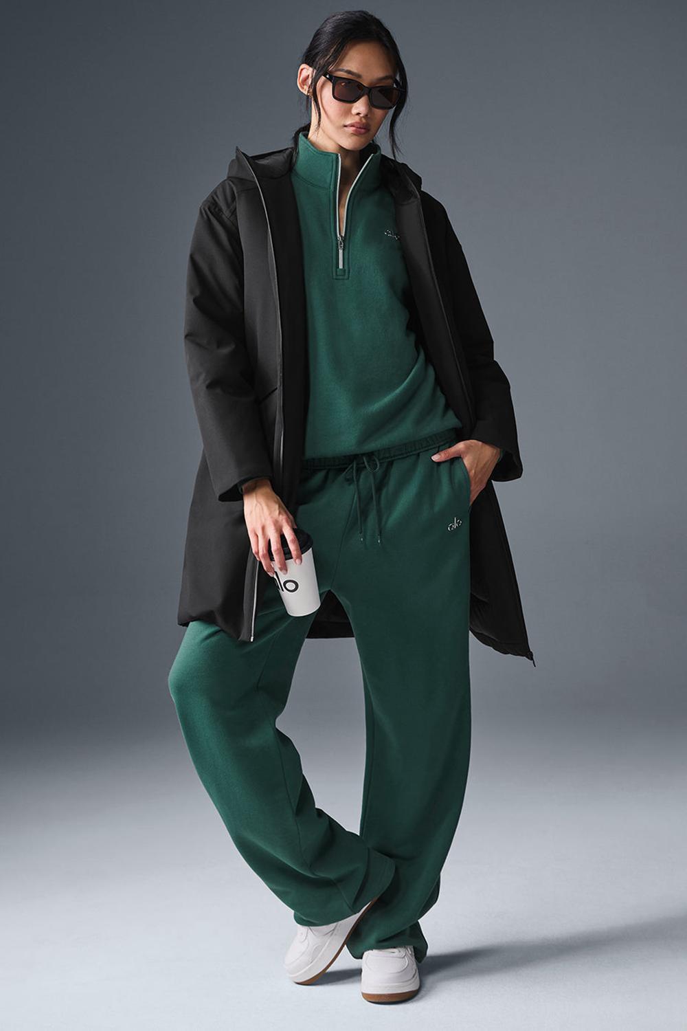 Alo Yoga Rain Or Shine Naisten Puffer Takki Mustat | Suomi  0547-ORYUX