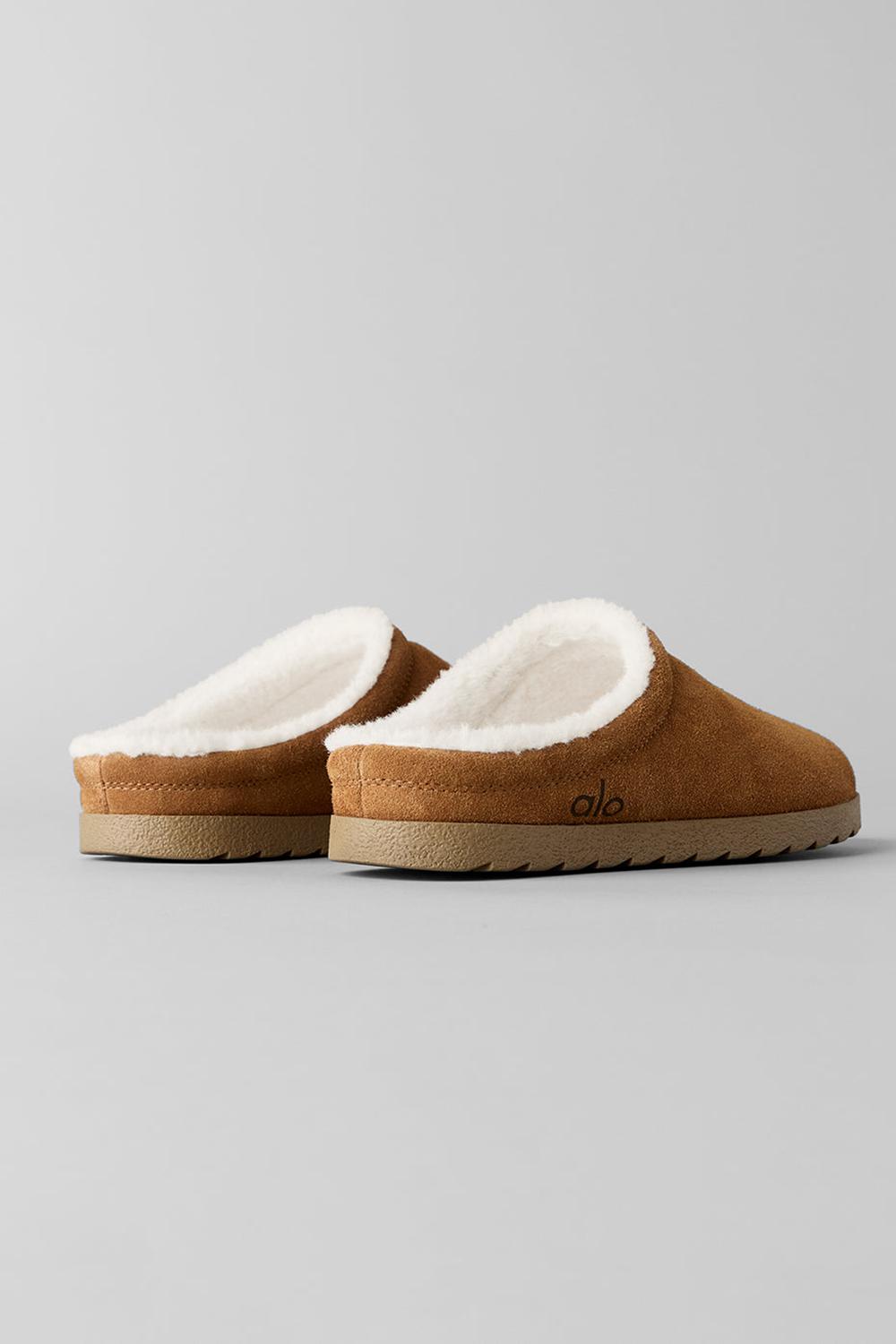 Alo Yoga Recovery Naisten Tossut Saddle / Ivory | Suomi  6358-RTIEU